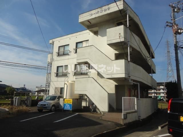 松山市福音寺町のマンションの建物外観