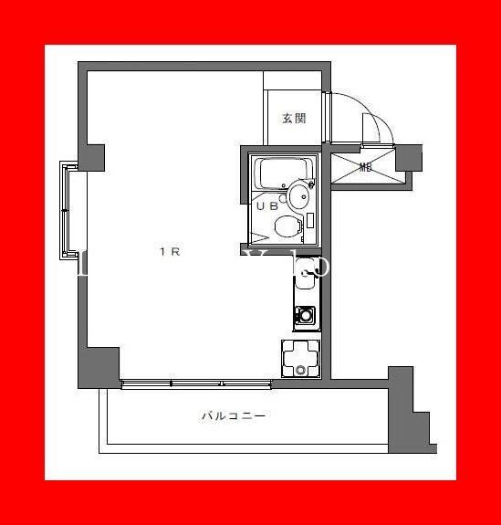 横浜市磯子区滝頭のマンションの間取り