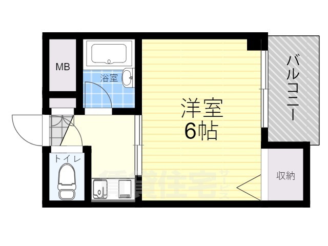 パレ淡路の間取り