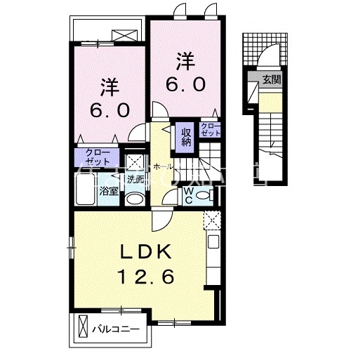 サンライズ長根の間取り