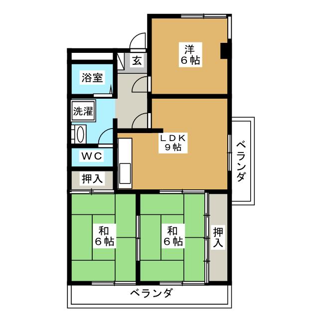 エンゼルハイムの間取り