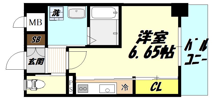 GALA PLATINUM COURTの間取り写真