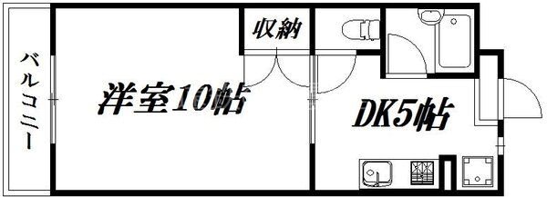 【マンションオアシスIIの間取り】