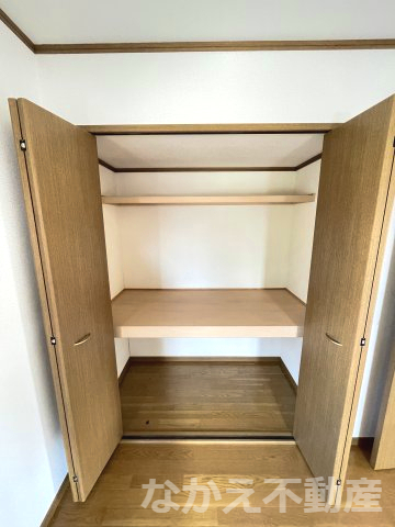 収納　ちょっとした収納スペースも充実しています