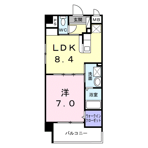 【メゾンリープの間取り】