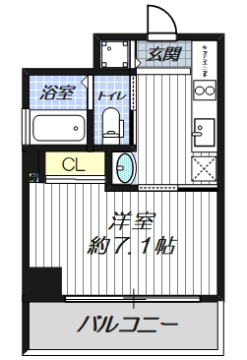 エスライズ大阪ベイサイドアリーナの間取り