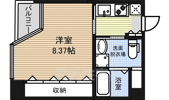 GRANDUKE代官町の間取り