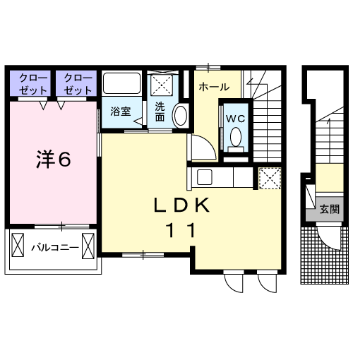 アカンサスの間取り