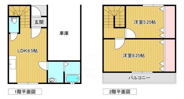 幸町ハイツの間取り