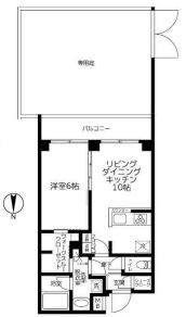 アイル中野江古田の森公園の間取り