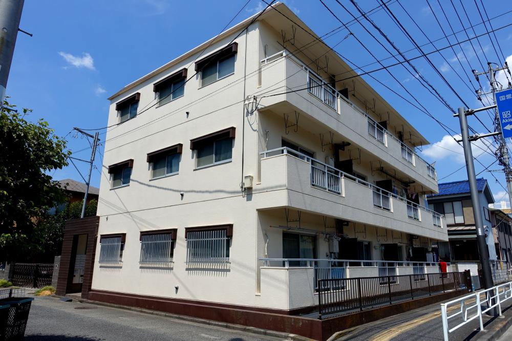 立川市富士見町のマンションの建物外観