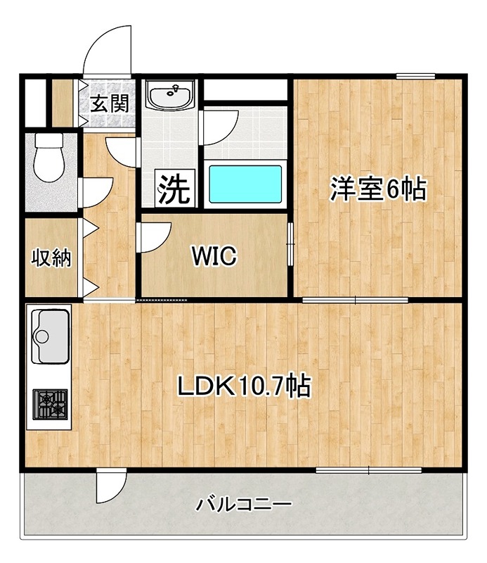 ブレイン坂下の間取り