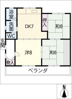 小島ビルの間取り