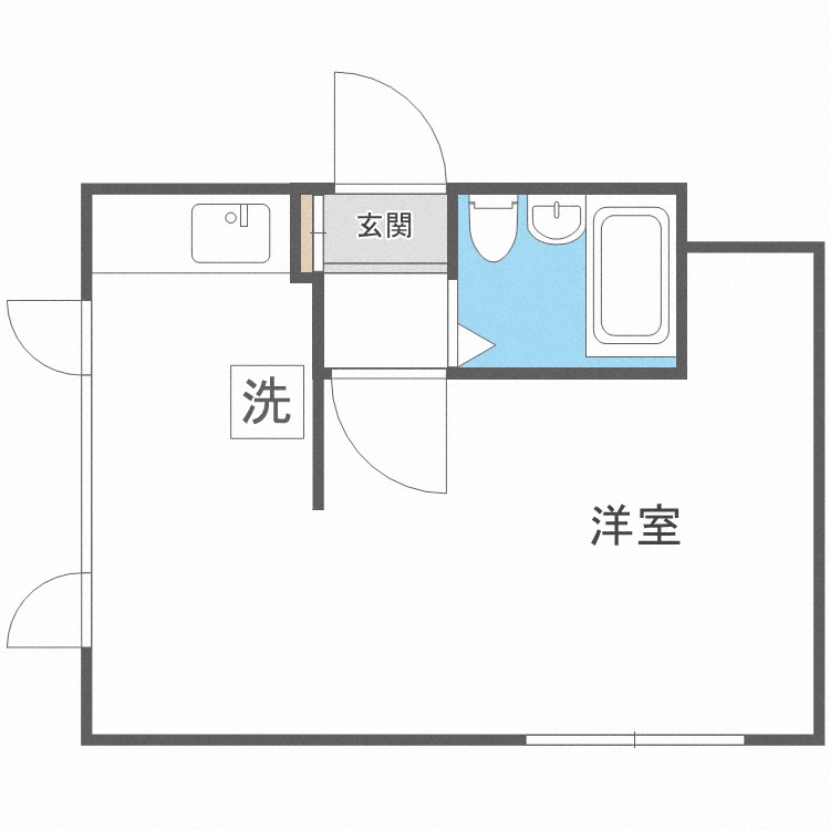 シャルロッテ藤嶋の間取り