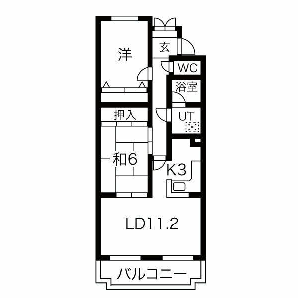 プラザＭＳの間取り