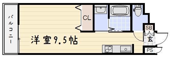 アクシオ小倉の間取り