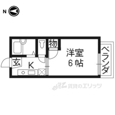 室町グリーンサイドの間取り