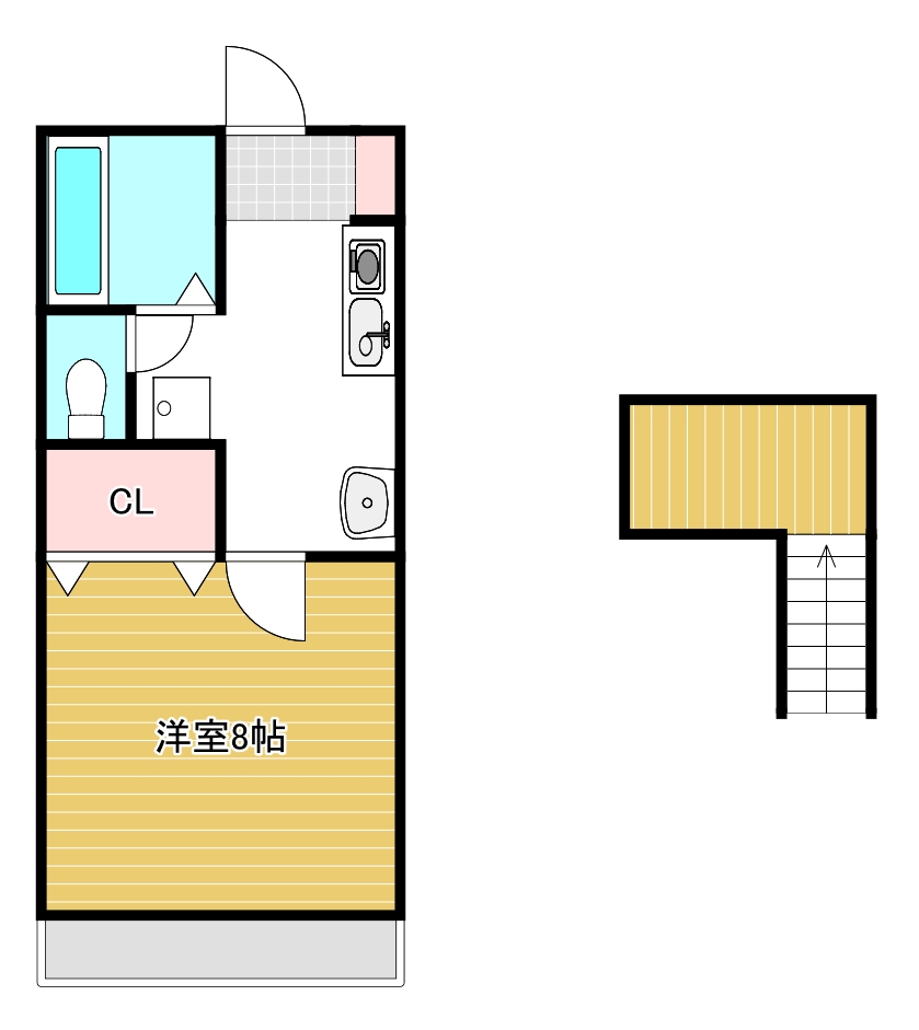 ルセス21の間取り