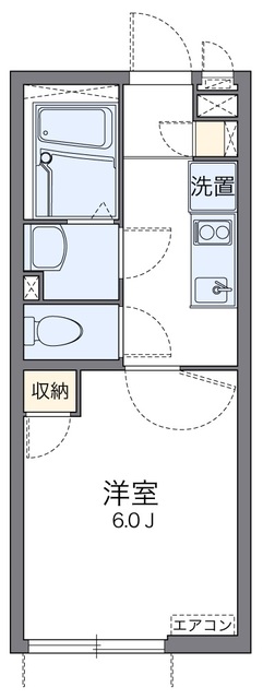 クレイノメイプルの間取り