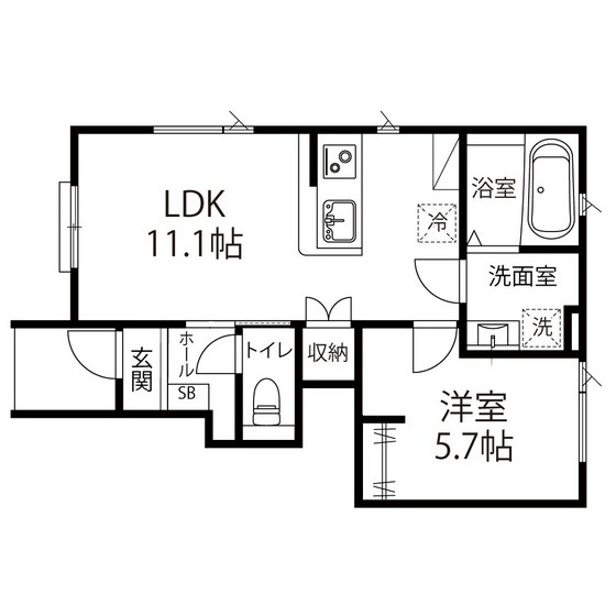 Ｃｈａｃｏ桜ヶ丘の間取り