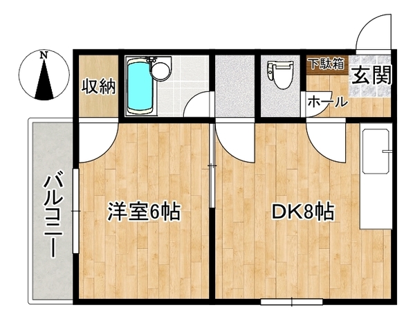 マーベリック帯広の間取り