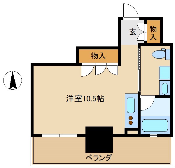 ベルファース尼崎の間取り