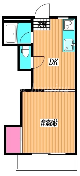 三鷹市井口のマンションの間取り