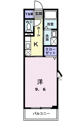 流川グランフォートの間取り