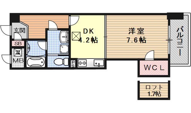 ウイングヒルズ京都南の間取り