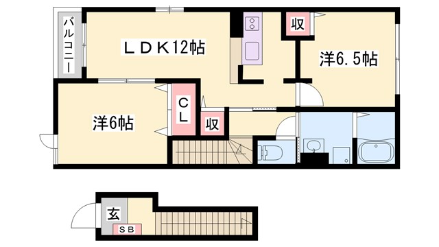 パストラルIIの間取り