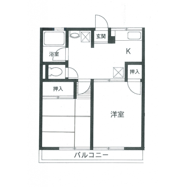 シティハイム　ルミェールの間取り