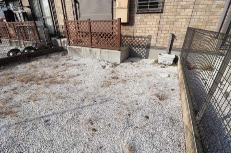 庭　図面と現状に相違がある場合には現状を優先