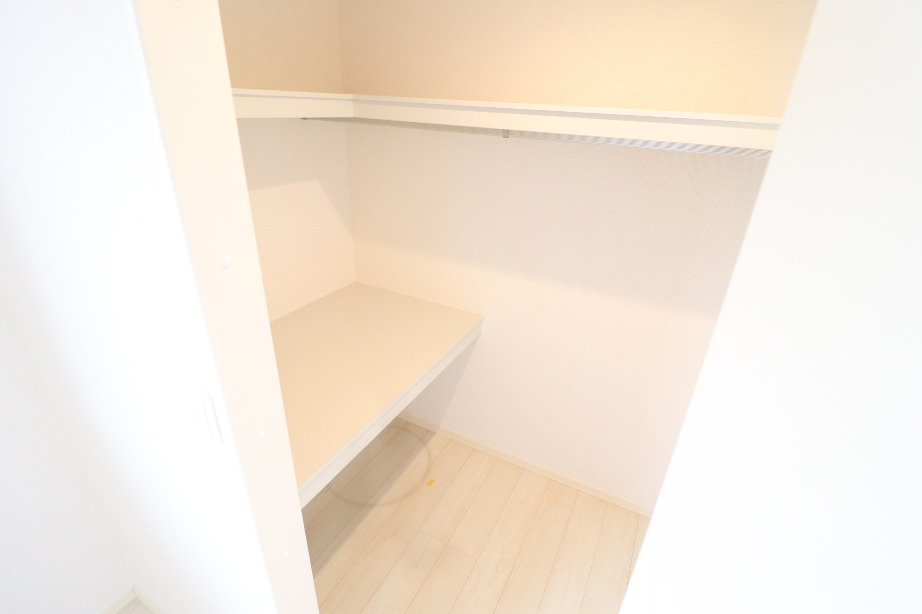 収納　ウォークインクローゼット♪