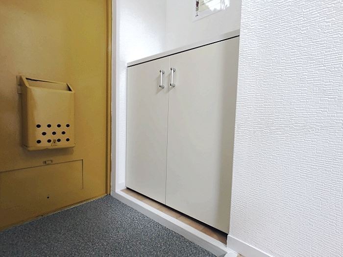 玄関　シューズボックス完備の玄関です。