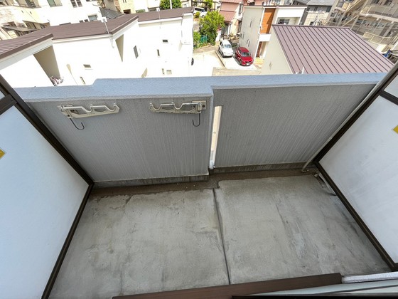 バルコニー　※別部屋の写真です