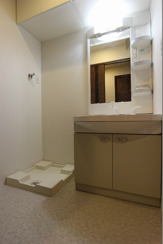 洗面設備　同タイプのお部屋写真です。