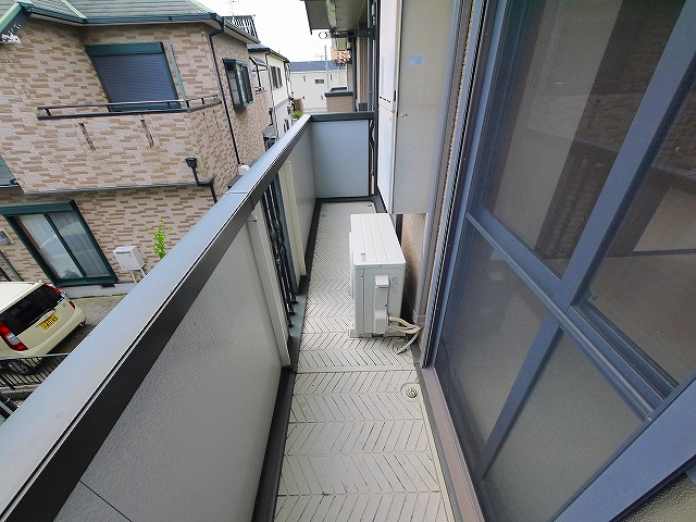 バルコニー　落ち着いた時間を過ごせるバルコニーです