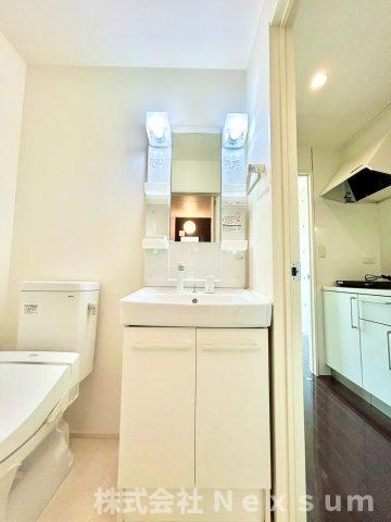 洗面設備　忙しい朝には欠かせない洗面所です