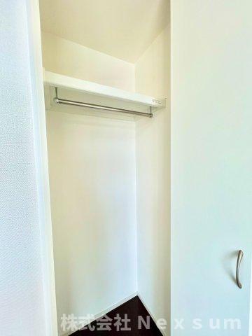 収納　ちょっとした収納スペースも充実しています