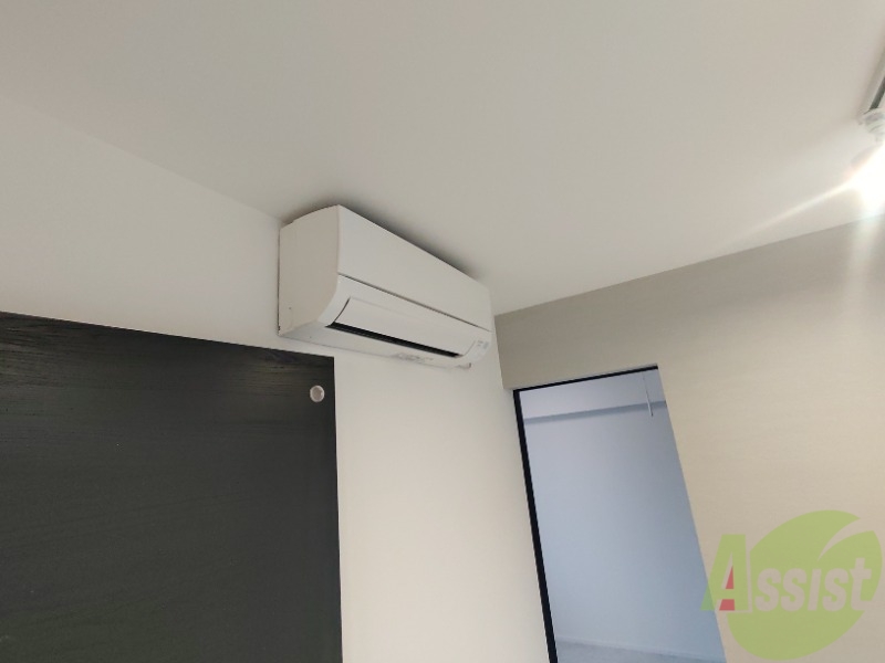 その他設備　リビングのエアコンで暑い日も寒い日も快適に過ごせます