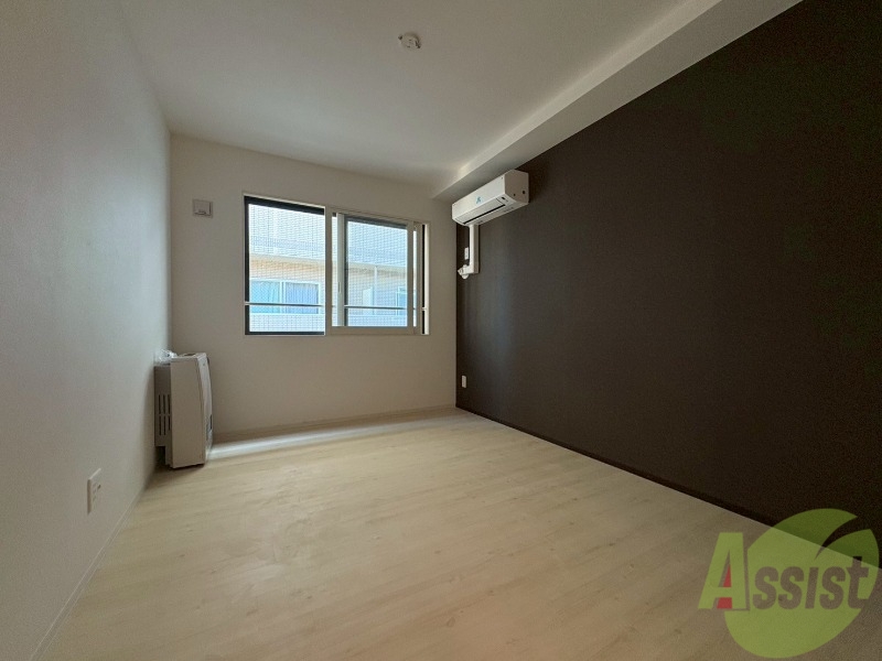 その他部屋・スペース　アクセントクロスがおしゃれな寝室になっていました！