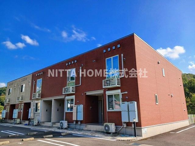 建物外観　エアコン２台付き物件です☆彡