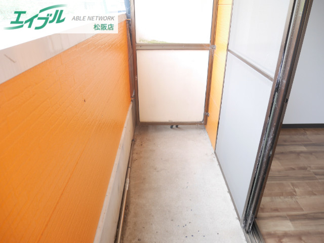 バルコニー　同物件別室の写真です