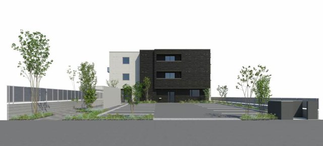 建物外観　外観図イメージ