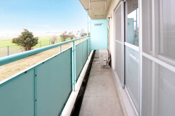 バルコニー　ビレッジハウスの同一物件・同一タイプの間取りの写真です