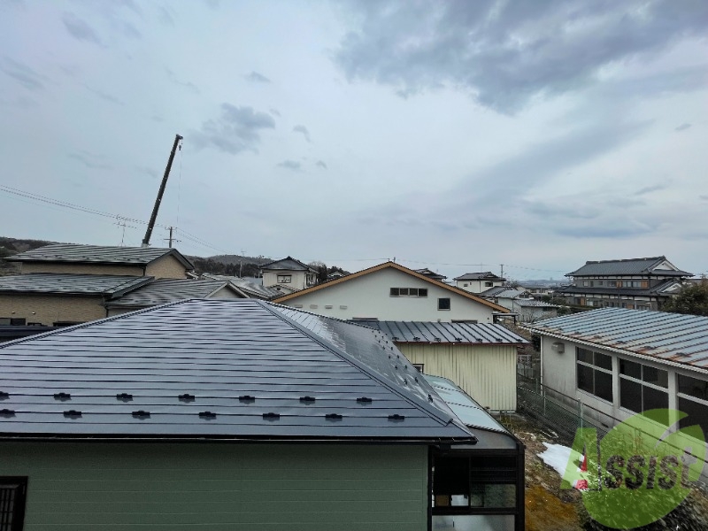 眺望　バルコニーからの景色を撮ってみました～。