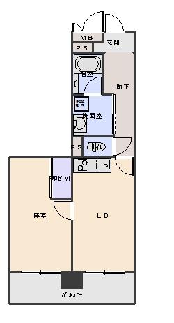 Ｌａ　ｒｉｖｉｅｒｅの間取り