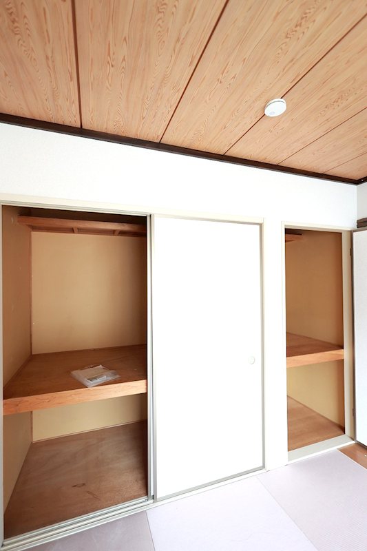 収納　和室の押し入れは寝具も収納出来ます☆