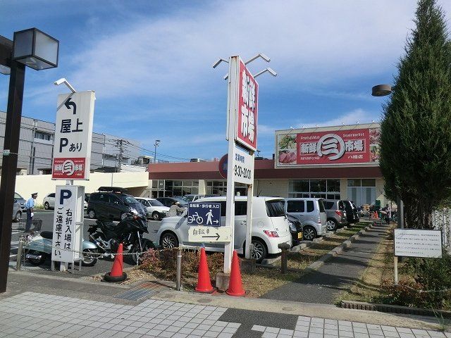 スーパー　新鮮市場八幡店（スーパー）まで725m