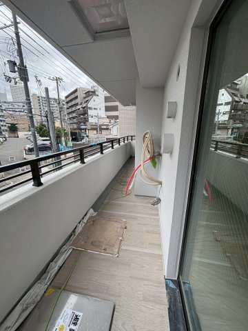 バルコニー　落ち着いた時間を過ごせるバルコニーです